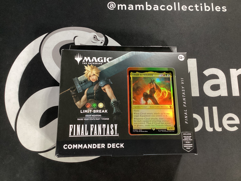 Magic The Gathering - Final Fantasy Commander Deck Magic The Gathering - Final Fantasy Commander Deck
