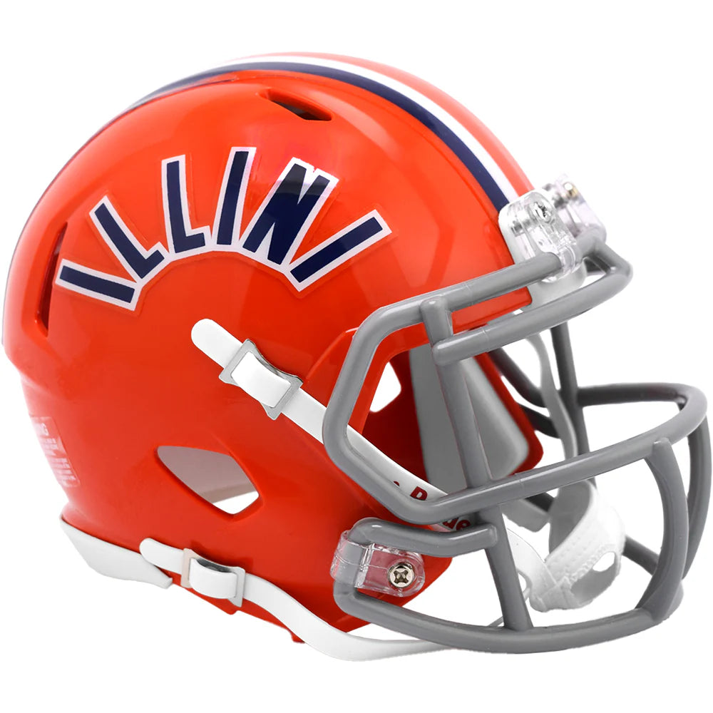 Illinois Fighting Illini Arched Mini Helmet
