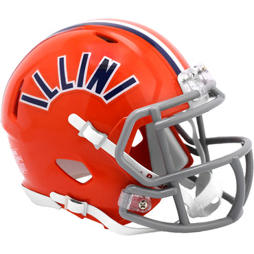 Illinois Fighting Illini Arched Mini Helmet