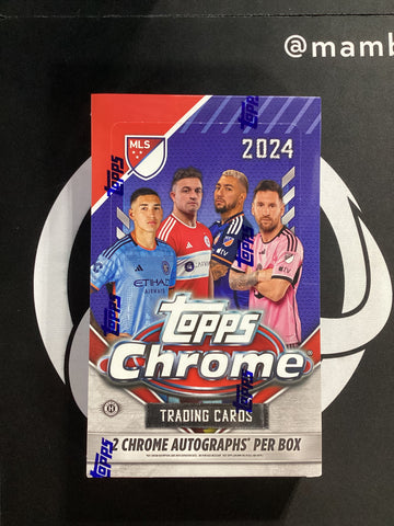 2024 Topps Chrome Soccer Hobby