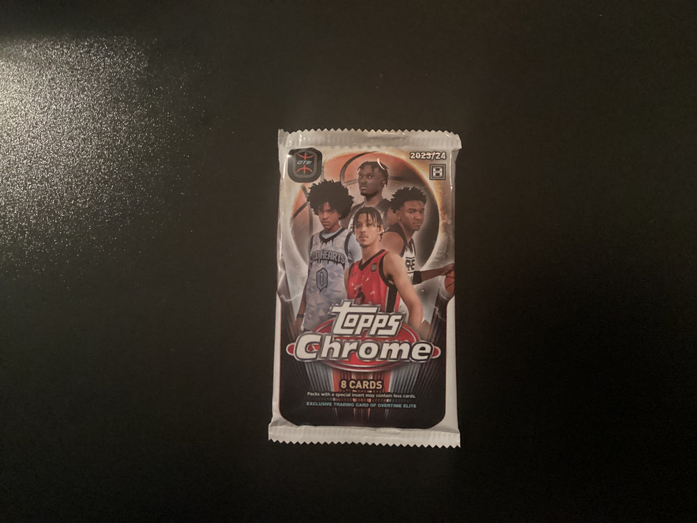 2023-24 Topps Chrome Overtime Elite Basketball Pack