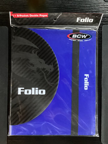 BCW Folio Binder (Blue; 360ct)