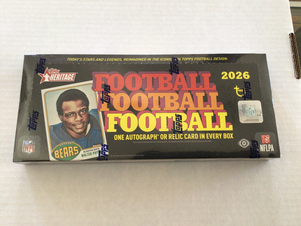 2026 Topps Heritage Football Hobby
