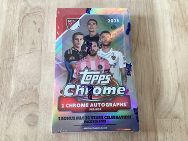 2025 Topps Chrome MLS Soccer Hobby
