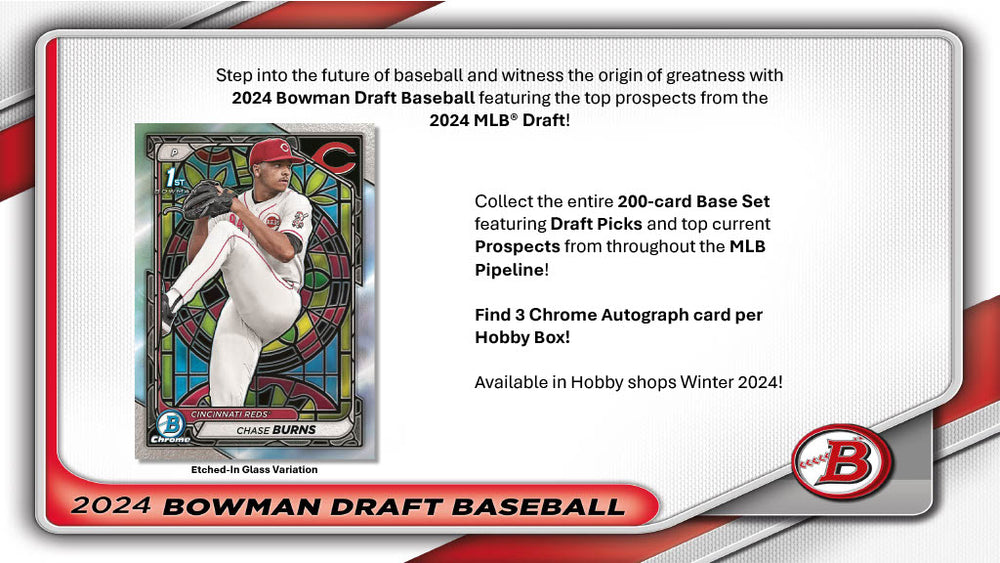 2024 Bowman Draft Hobby Jumbo Box (Pre Sell)