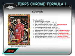 2024 Topps Chrome Formula 1 Lite Qualifying Lap Hobby Box