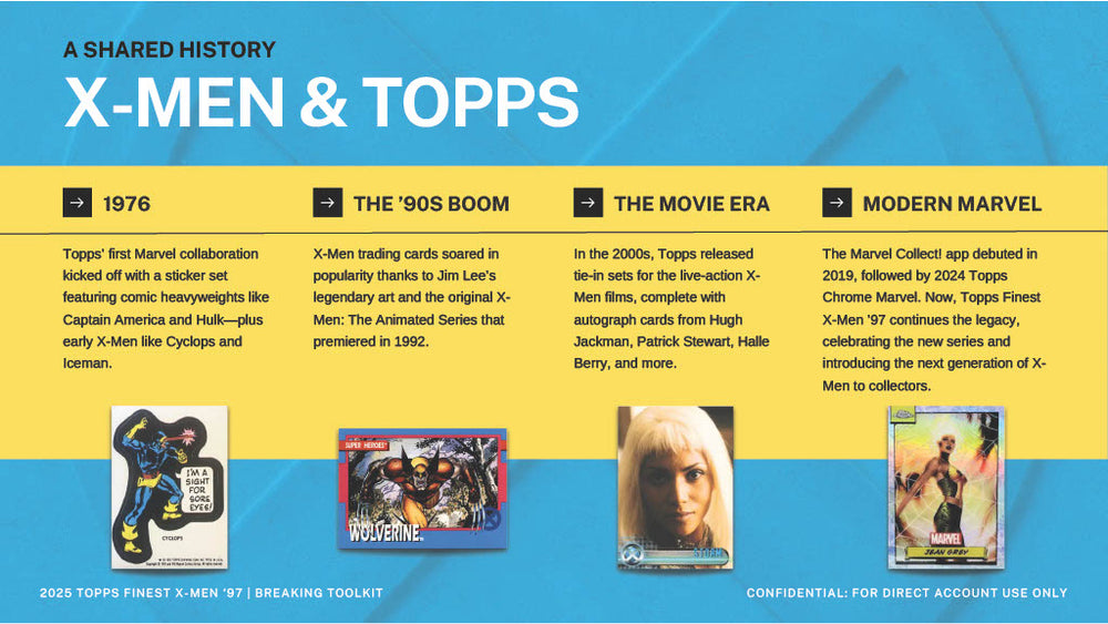 2025 Finest X-Men '97 Hobby Box