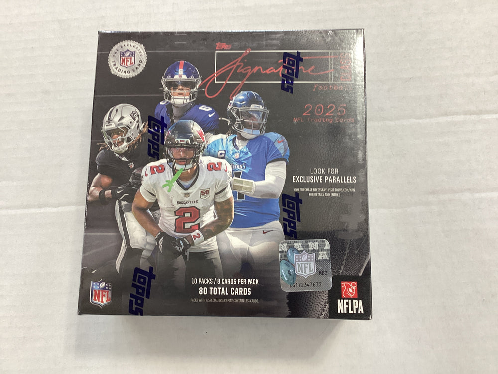 2025 Topps Signature Football Mega Box