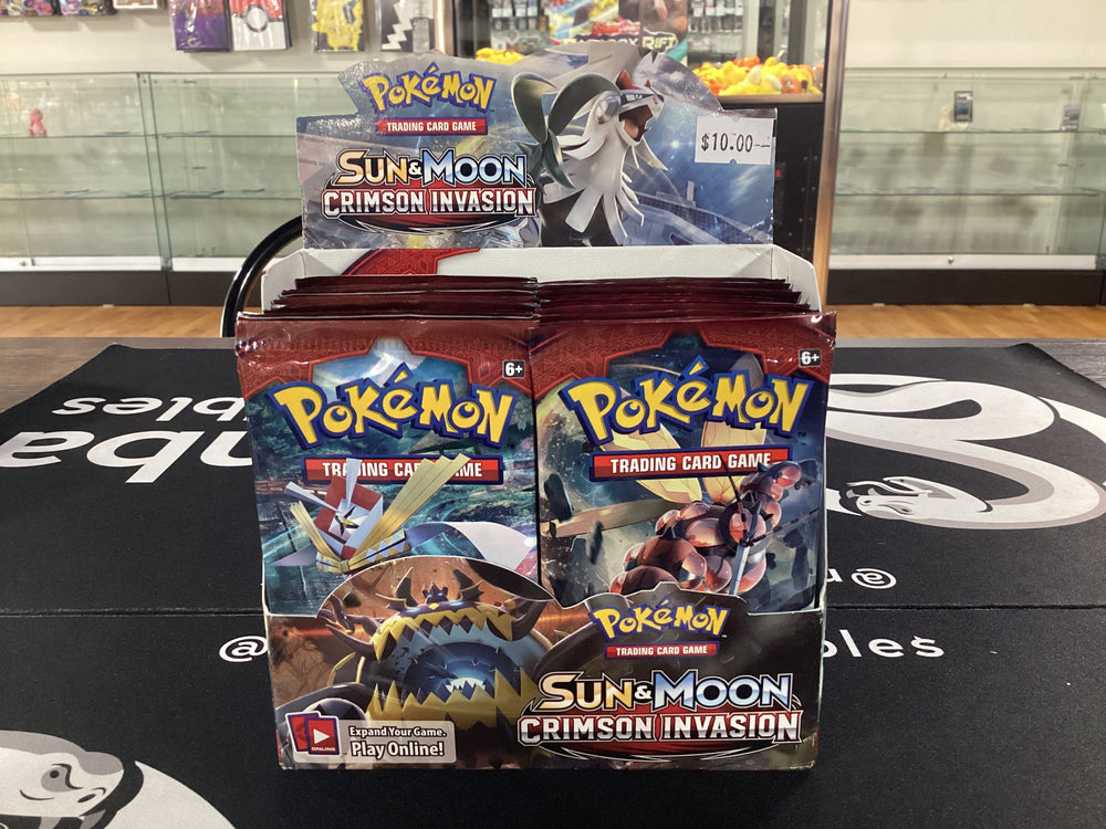 Sun & Moon Crimson Invasion Booster Pack