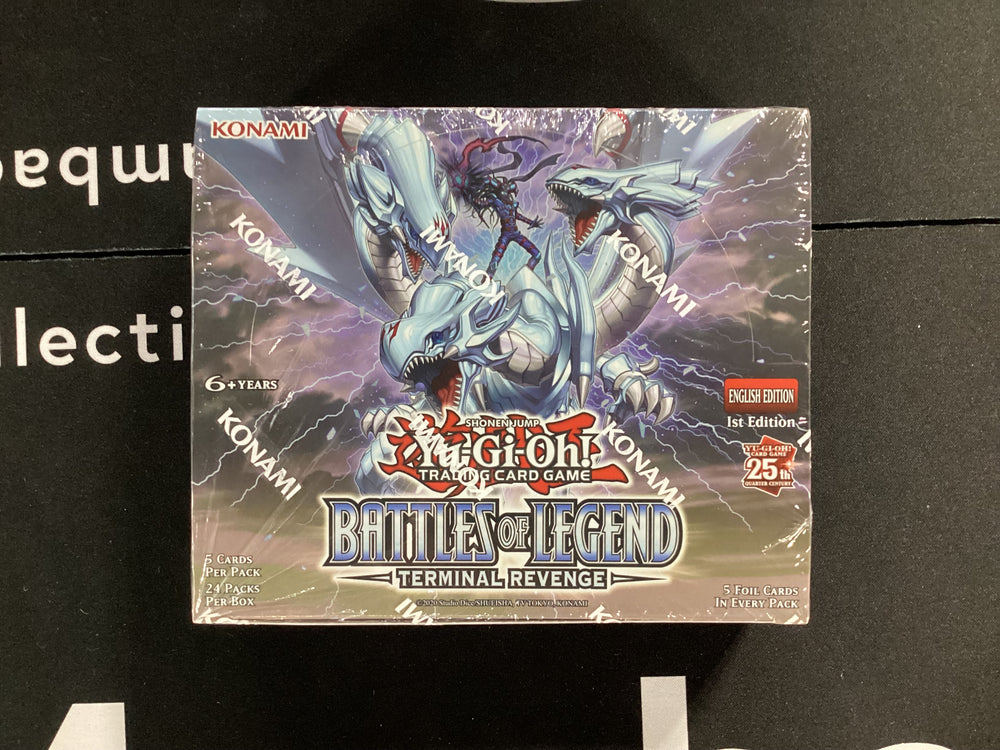 Yugioh 1st Edition Battles of Legend Terminal Revenge Booster Box