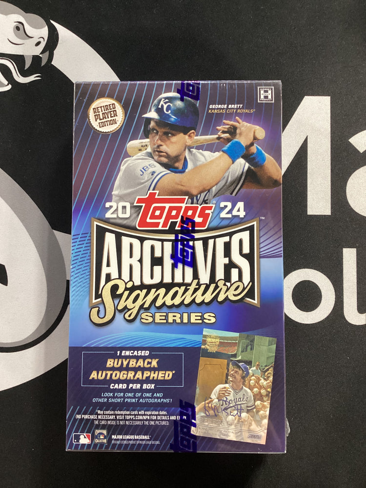 2024 Topps Archives Signature Series Retired Player Edition Baseball Hobby