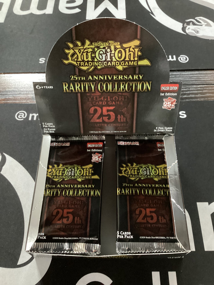 Yugioh 25th Anniversary: Rarity Collection 1st Edition Booster Pack