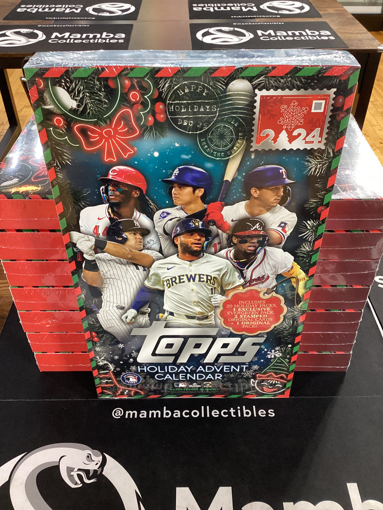 2024 Topps Baseball Holiday Advent Calendar