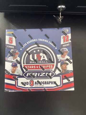 Panini USA Stars & Stripes Prizm Baseball H2 Box