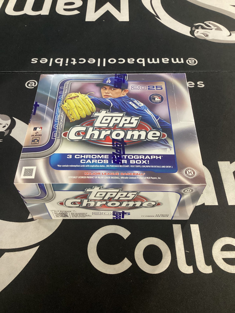 2025 Topps Chrome Baseball Jumbo