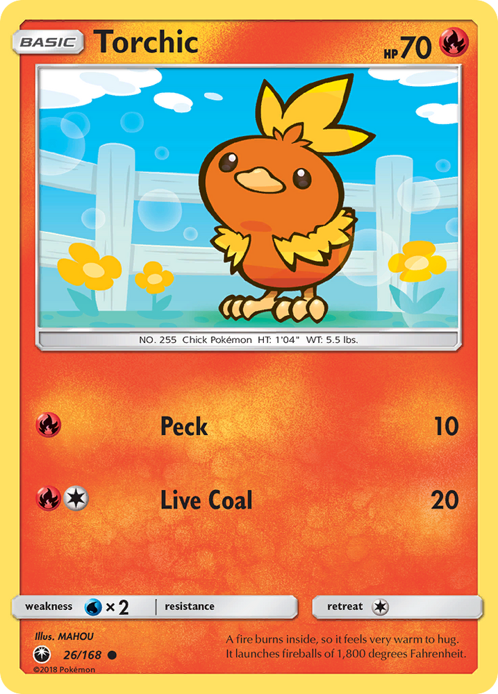 Torchic (26/168) [Sun & Moon: Celestial Storm]