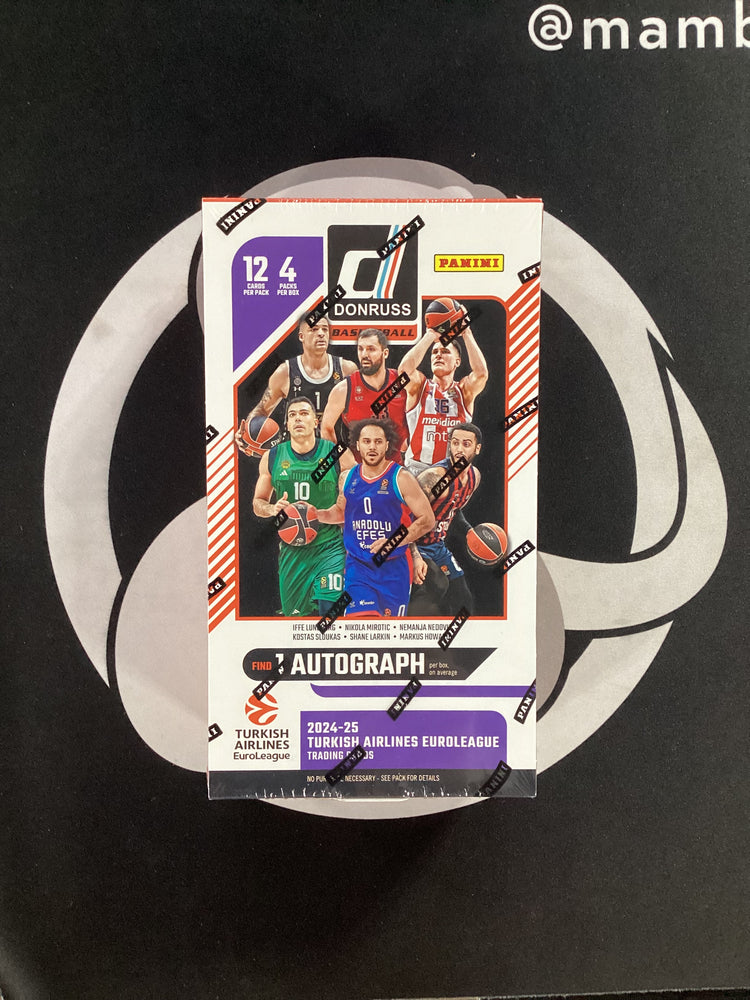 2024-25 Panini Donruss Turkish Airlines EuroLeague Basketball Hobby