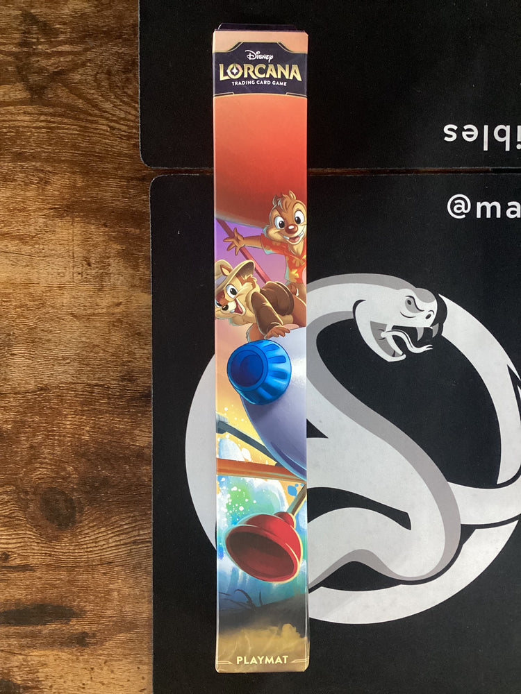 Disney Lorcana Reign of Jafar Playmat Rescue Rangers Away