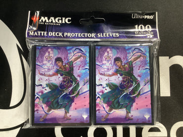 Ultra Pro MTG Aetherdrift 100ct Deck Protector Sleeves Avishkar Living Energy