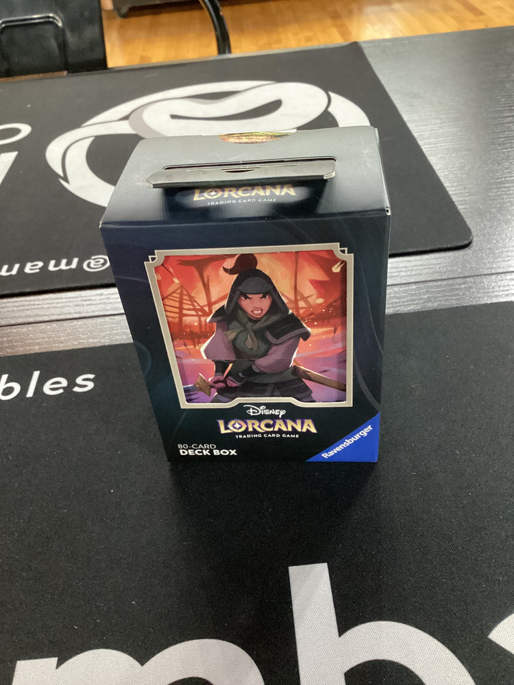 Disney Lorcana Rise of The Floodborn Deck Box Mulan