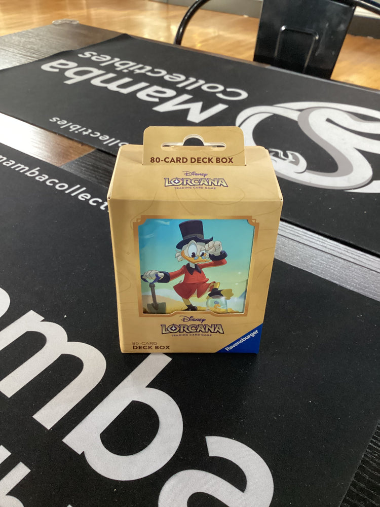 Disney Lorcana Into The Inklands Deck Box (Scrooge McDuck)