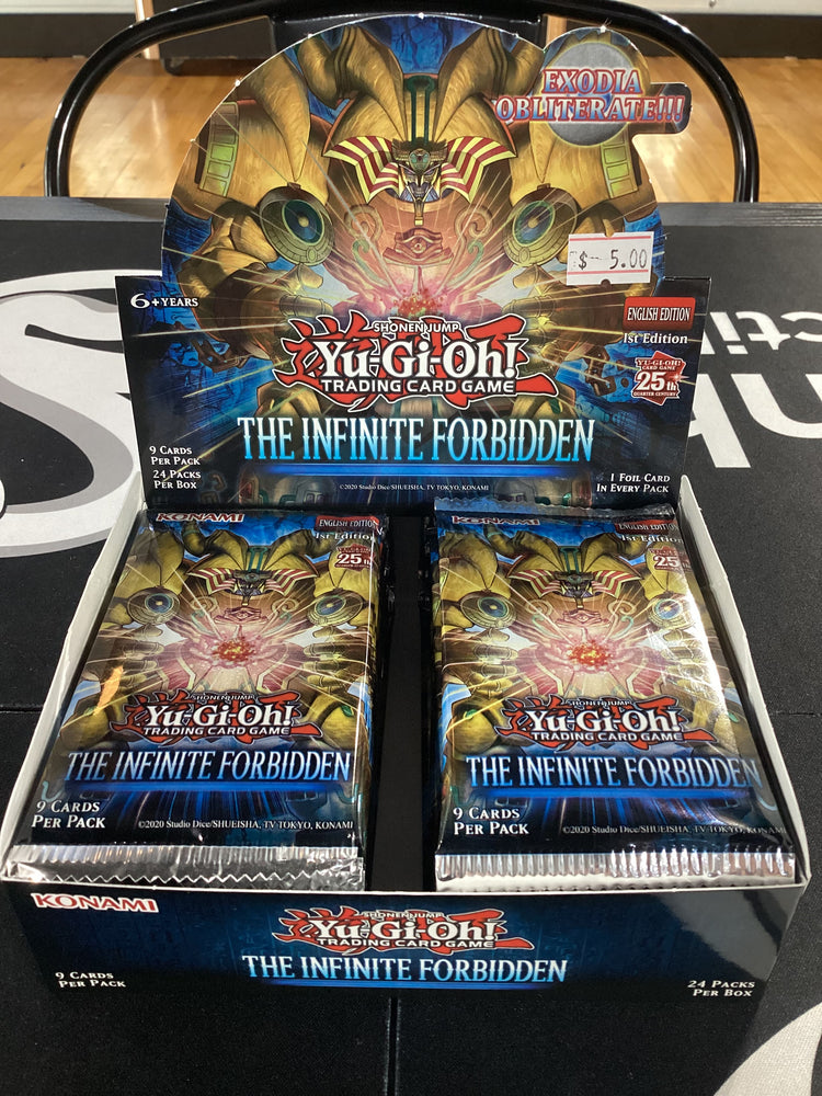 Yugioh The Infinite Forbidden 1st Edition Booster Pack