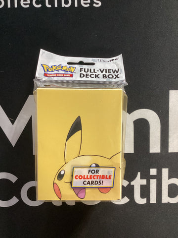 Ultra Pro Full View Deck Box Pikachu 2025