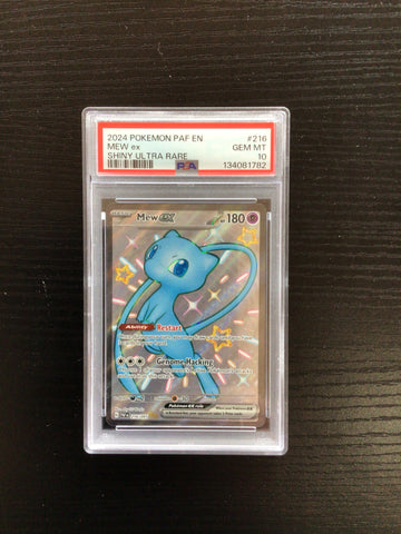 PSA 10 Mew ex (216/091) [Scarlet & Violet: Paldean Fates]