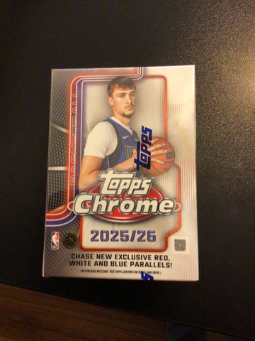 2025-26 Topps Chrome Basketball Blaster