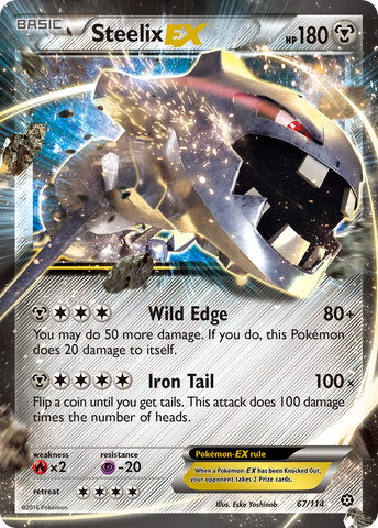 Steelix EX (67/114) [XY: Steam Siege]