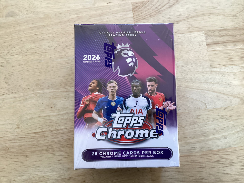 2026 Topps Chrome English Premier League Soccer Blaster