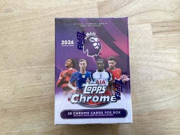 2026 Topps Chrome English Premier League Soccer Blaster