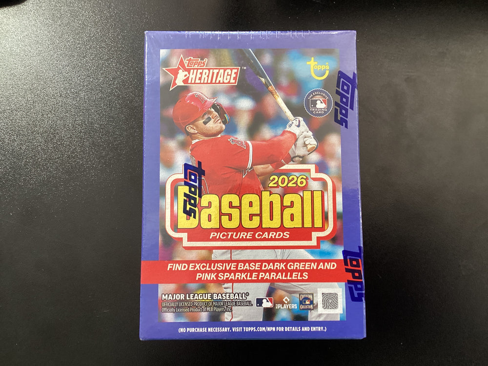 2026 Topps Heritage Baseball Blaster