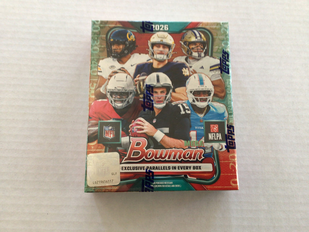 2026 Topps Bowman Football Mega Box