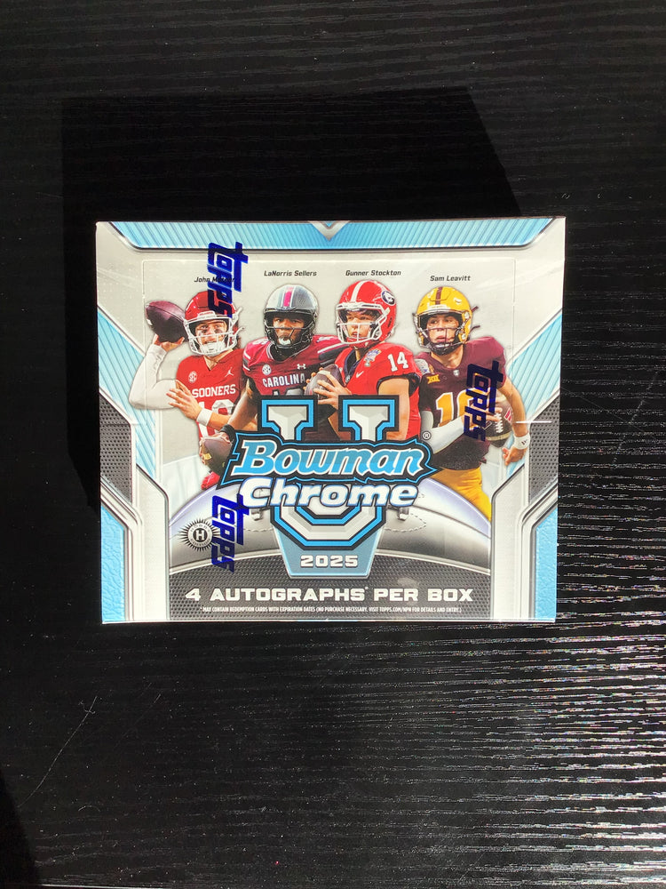 2025 Topps Bowman University Chrome Football Hobby Jumbo