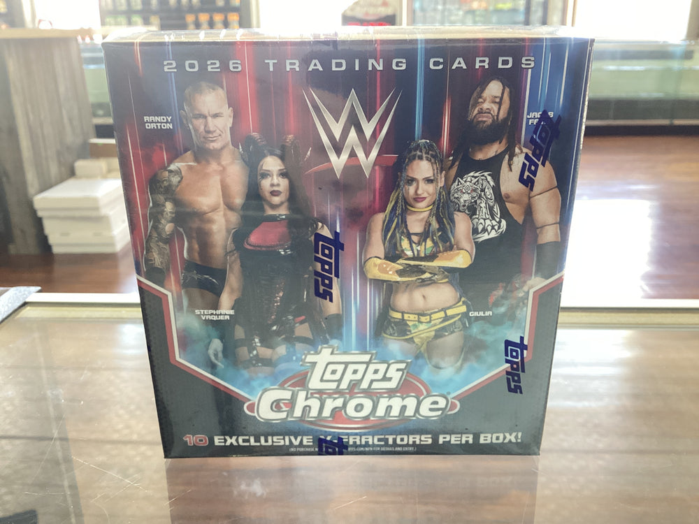 2026 Topps Chrome WWE Mega