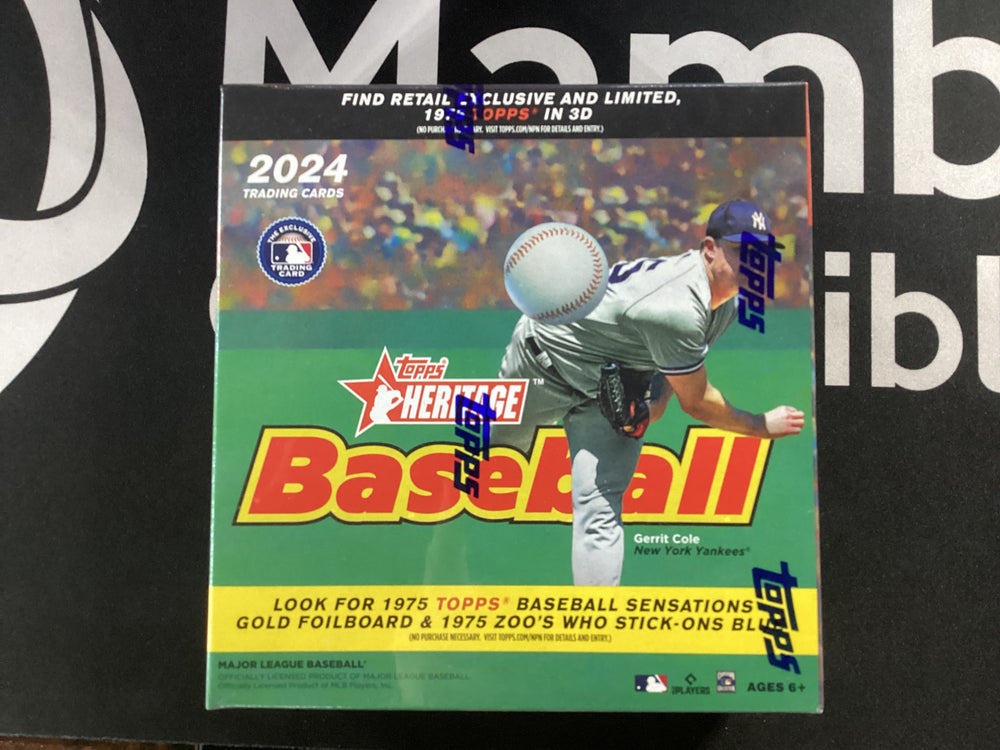 2024 Topps Heritage Baseball Monster Box