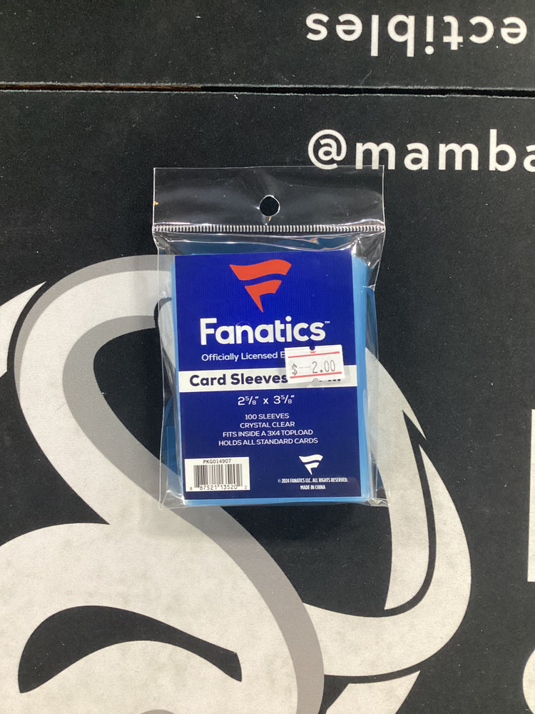 fanatics card sleeves Fanatics Sleeves (Standard)