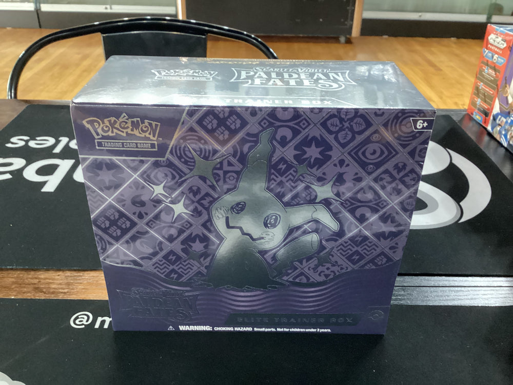 Scarlet & Violet Paldean Fates Elite Trainer Box