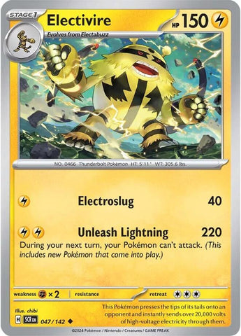 Electivire (047/142) [Scarlet & Violet: Stellar Crown]