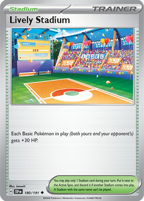 Lively Stadium (180/191) [Scarlet & Violet: Surging Sparks]