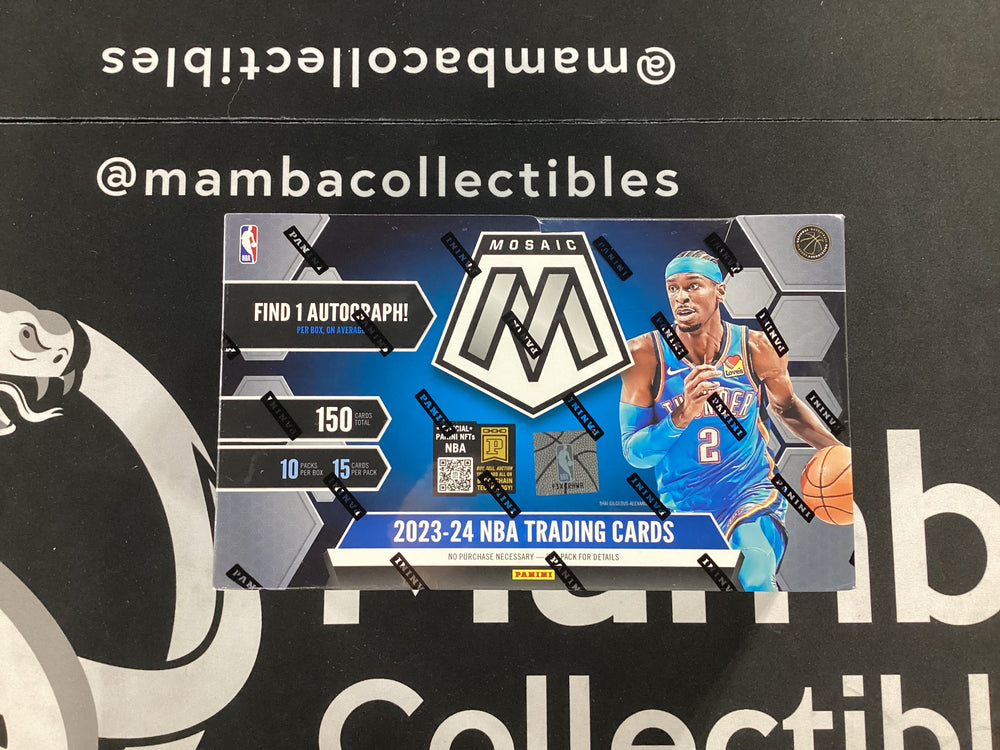 2023-24 Panini Mosaic Basketball Hobby