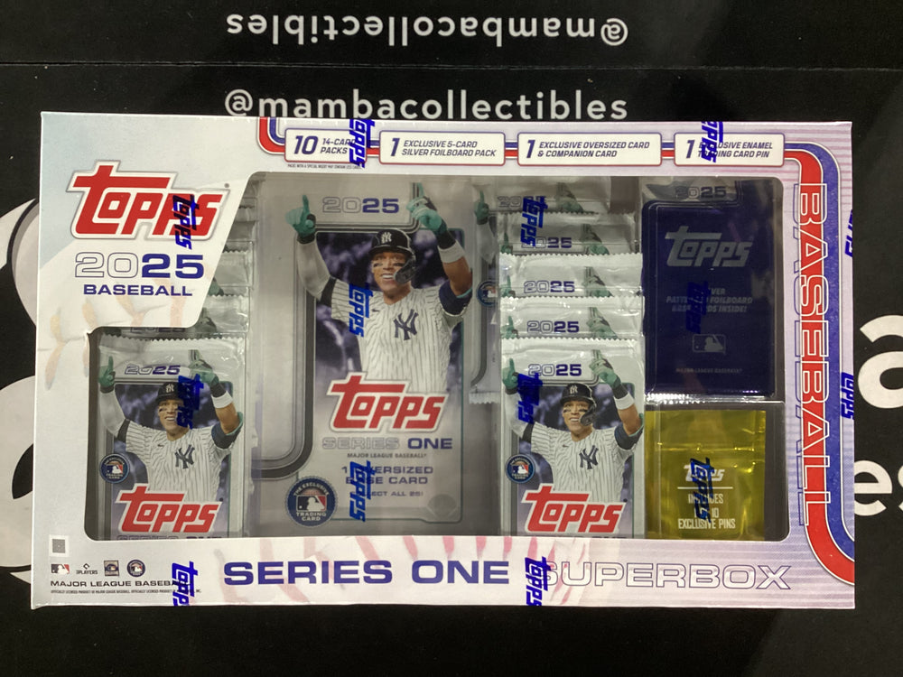 2025 Topps Series 1 Baseball Super Box