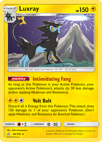 Luxray (48/156) [Sun & Moon: Ultra Prism]