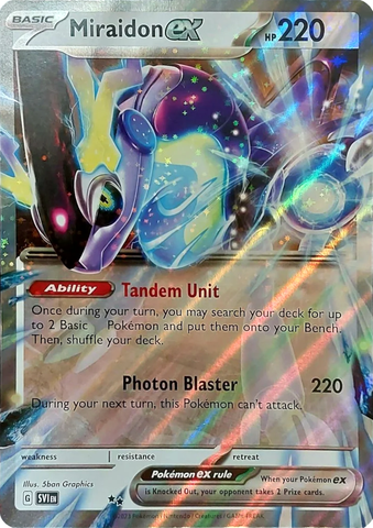 Miraidon ex (Jumbo Card) [Scarlet & Violet: Base Set]