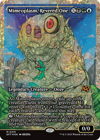 Mimeoplasm, Revered One (Fracture Foil) [Aetherdrift]