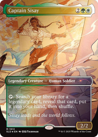 Captain Sisay (1913) (Rainbow Foil) [Secret Lair Drop Series]