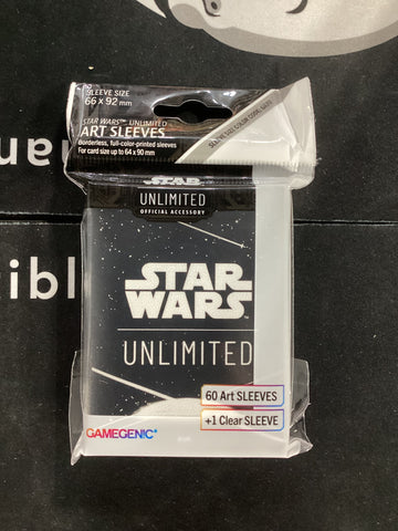 Gamegenic Star Wars Unlimited Art Sleeves White Back