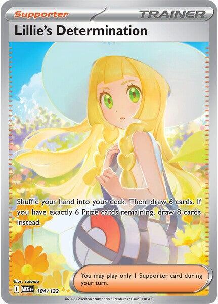 Lillie's Determination (184/132) [Mega Evolution]