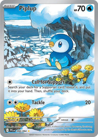 Piplup (098/094) [Phantasmal Flames]